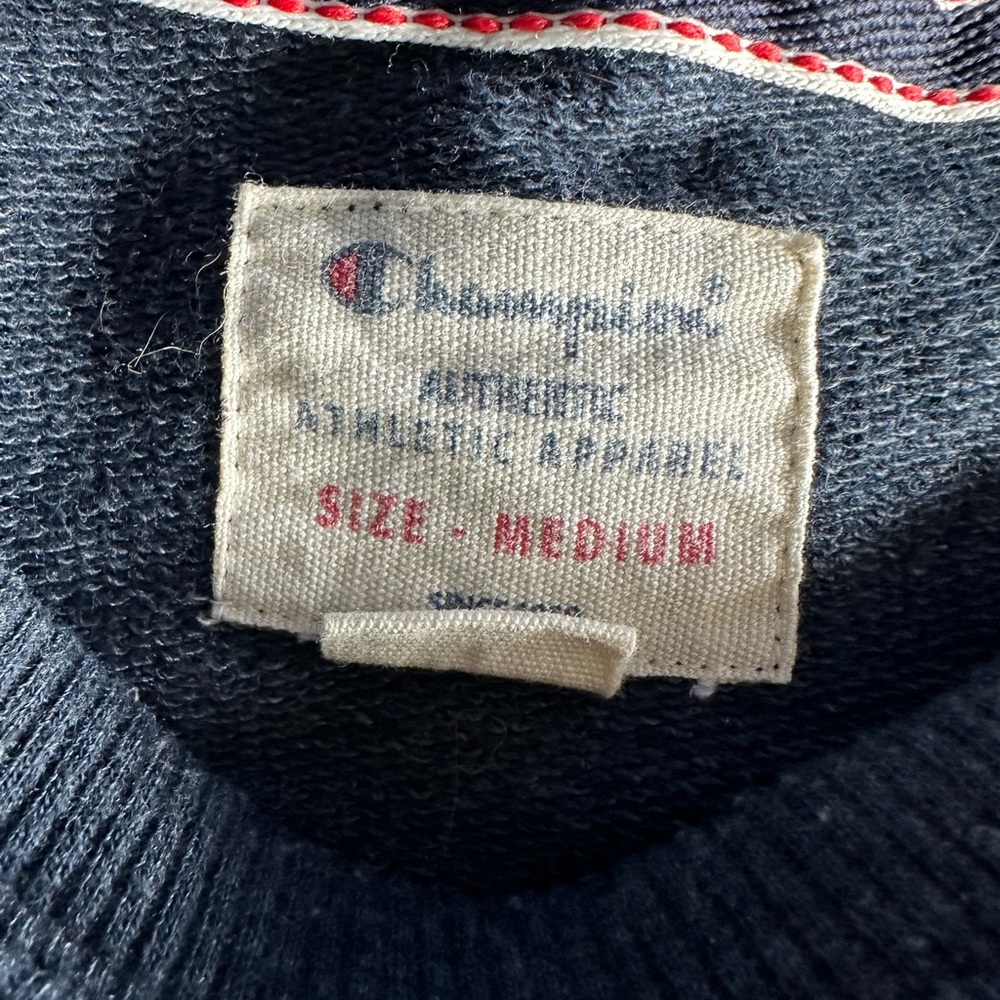Men’s Champion Blue Crewneck Sweater
